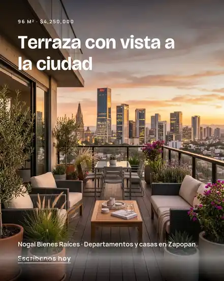 Ejemplo para inmobiliaria: la propuesta «Tu marca» de Nogal Bienes Raíces, una inmobiliaria inventada para explicar la página
